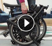 Vélo électrique pliant Brompton (vidéo). Prise en main