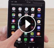 Samsung Galaxy Fold (vidéo). Prise en main